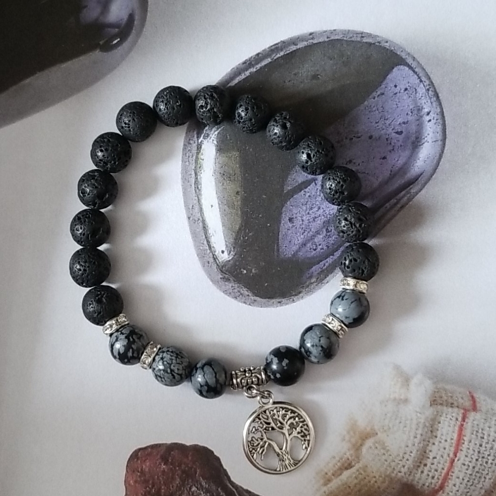 Snowflake Obsidian - image 1